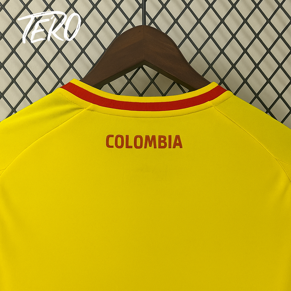 CAMISETA AMARILLA SELECCION COLOMBIA