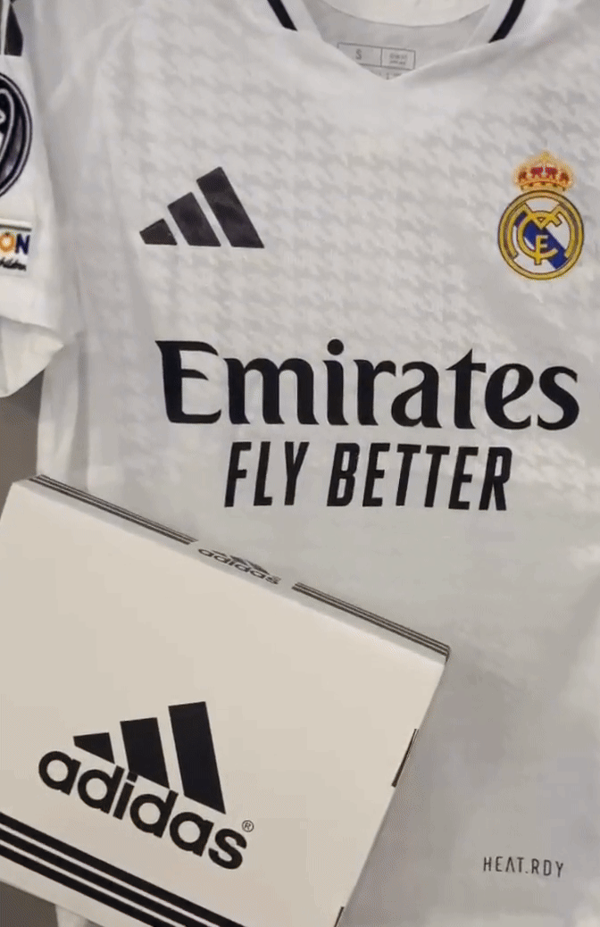 Camiseta Oficial Real Madrid 24-25