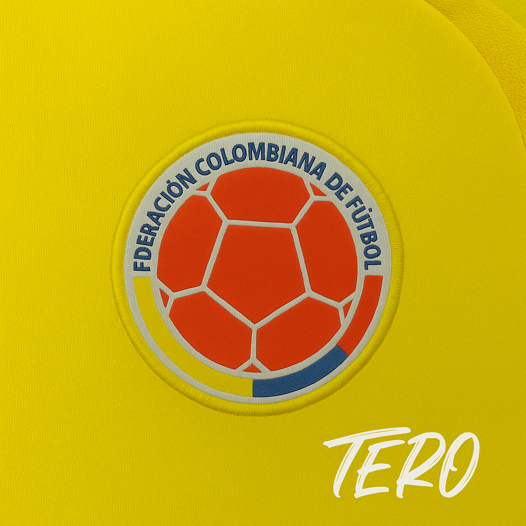 CAMISETA AMARILLA SELECCION COLOMBIA