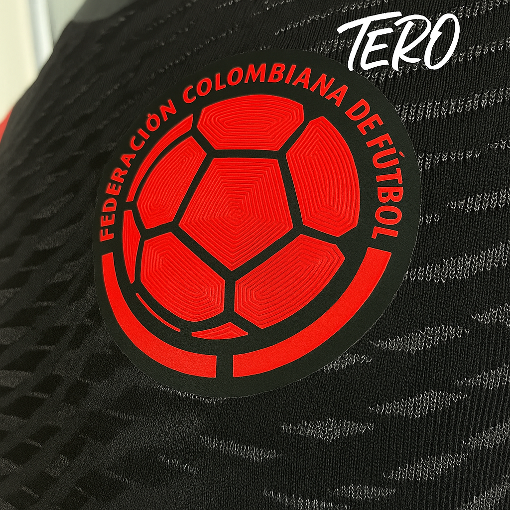 CAMISETA NEGRA SELECCION COLOMBIA